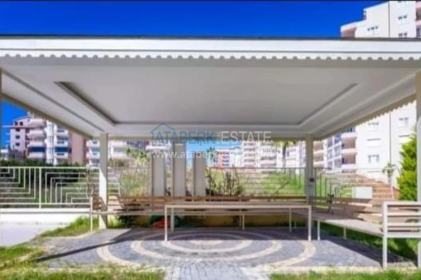 Квартира в Махмутларе – 2 спальни, отдельная кухня, застекленные балконы  5 