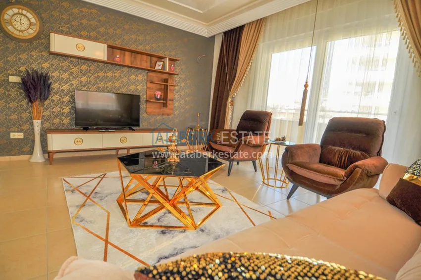 Приобрести Квартира в Махмутларе – трехкомнатная с современным интерьером и видом на море 4 