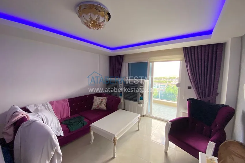 Приобрести Пентхаус в Каргыджаке с мебелью, видом на море и горы в жилом комплексе 5 