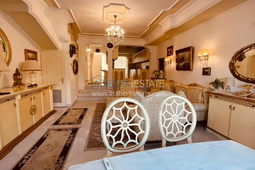 Приобрести Трехуровневая смежная вилла в районе Конаклы – Алания  5 