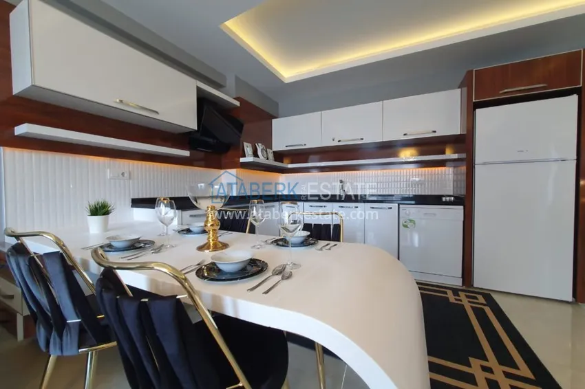 Приобрести Квартира в Махмутларе с мебелью в комфортабельном комплекс  5 