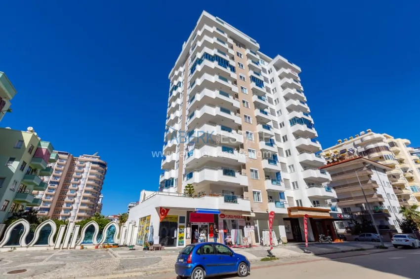 Квартира в Махмутларе с чистовой отделкой, 2 спальни, отдельная кухня  1 