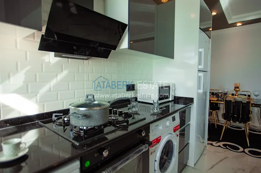 Приобрести Квартира в Махмутларе трехкомнатная, меблированная с видом на горы 4 