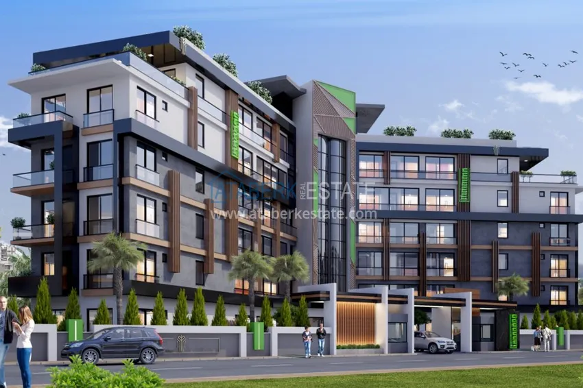 Новый проект шикарного жилого комплекса в Анталии от крупного застройщика  4 