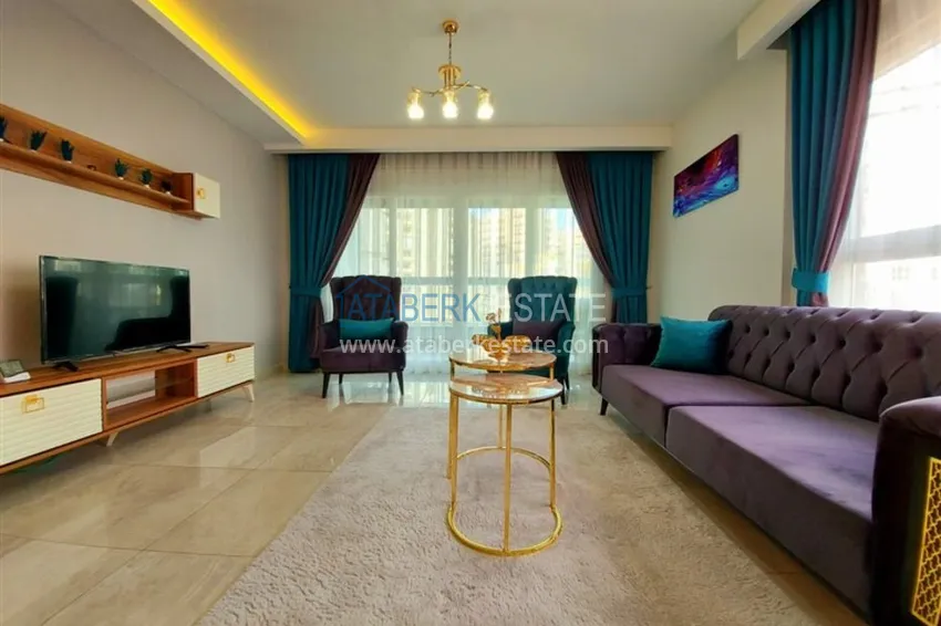 Приобрести Квартира меблированная в молодом современном комплексе,Алания, Махмутлар 4 