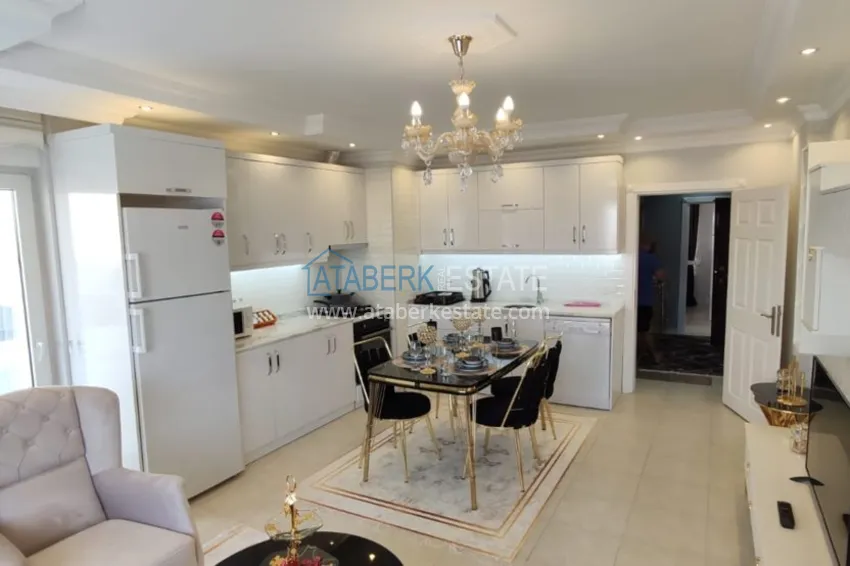 Приобрести Квартира в Махмутларе трехкомнатная с современным интерьером  4 