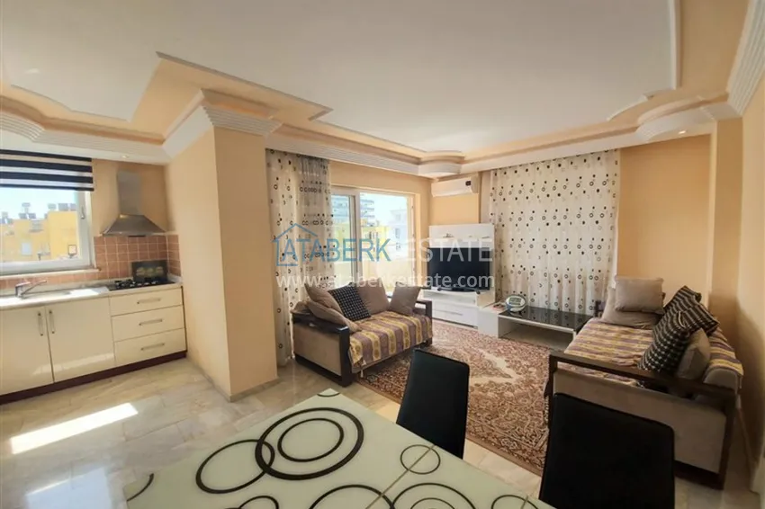 Приобрести Квартира в Махмутларе – проспект Барбаросса, 2 спальни с мебелью  4 