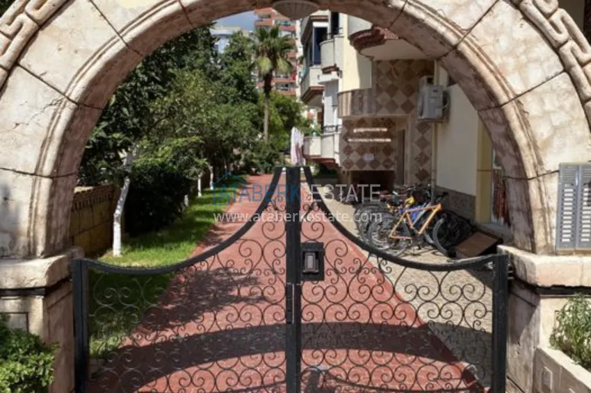 Большая квартира в Махмутларе с мебелью, частичным видом на море  7 