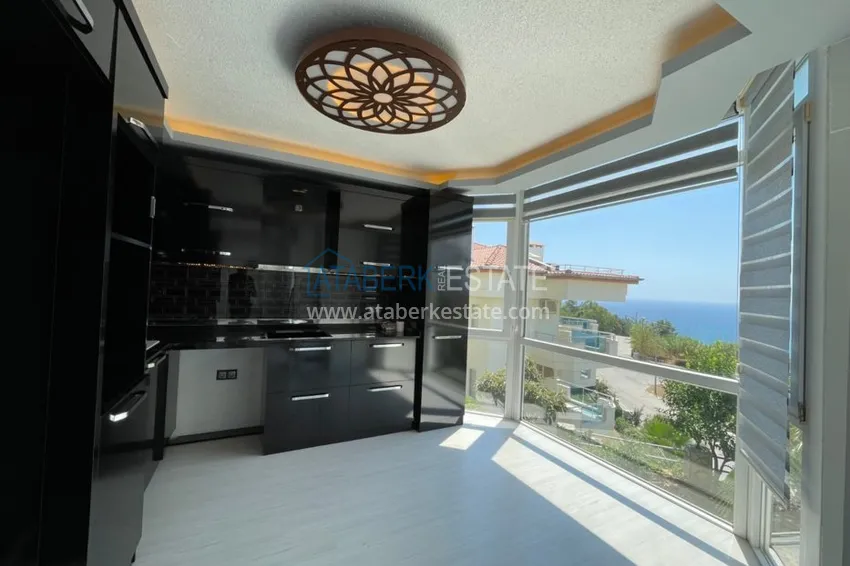 Приобрести Садовый дуплекс в районе Конаклы Алания в элитной резиденции 7 