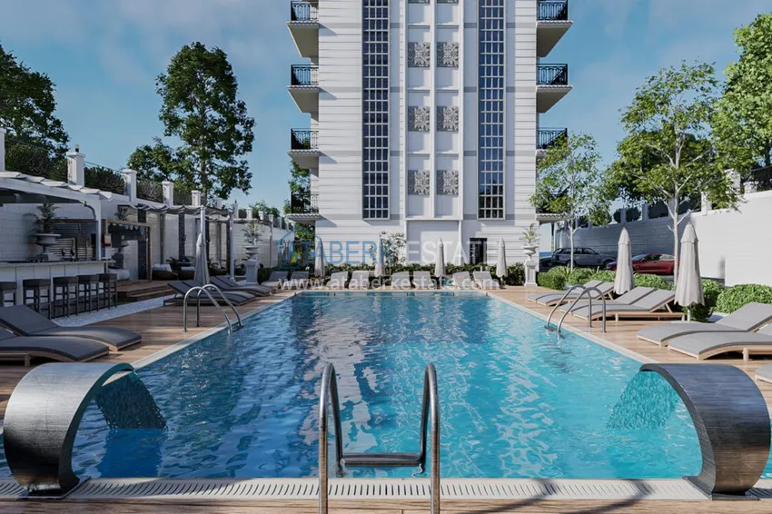 Проект нового многоквартирного жилого комплекса в Махмутларе – центр 6 