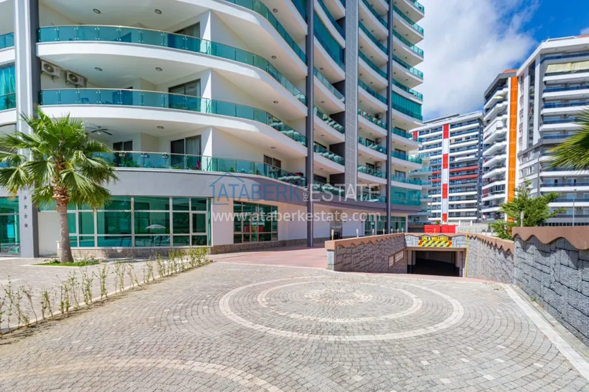 Квартира в Махмутларе с мебелью в комфортабельном комплекс  8 