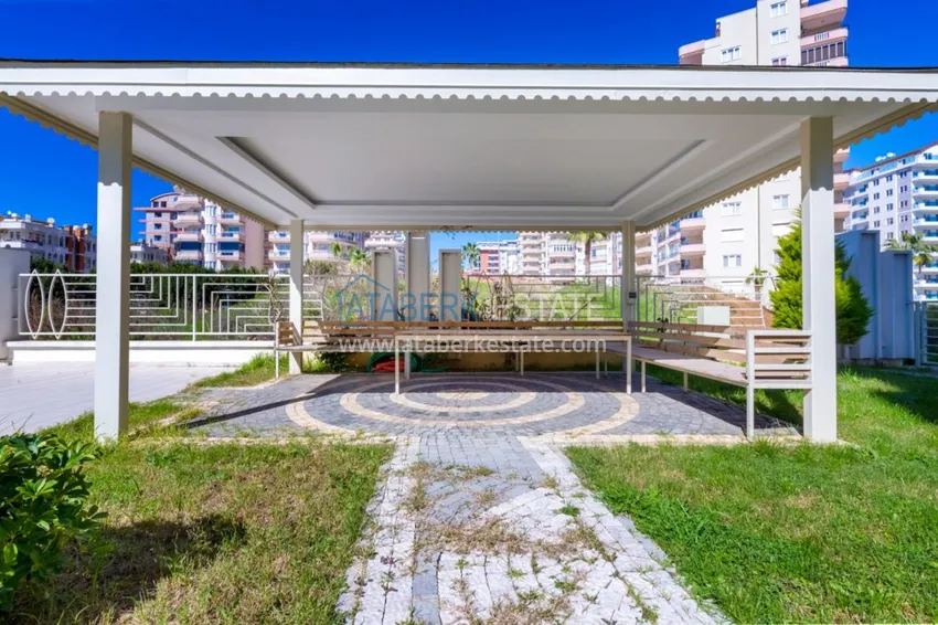 Квартира в Махмутларе с чистовой отделкой, 2 спальни, отдельная кухня  6 