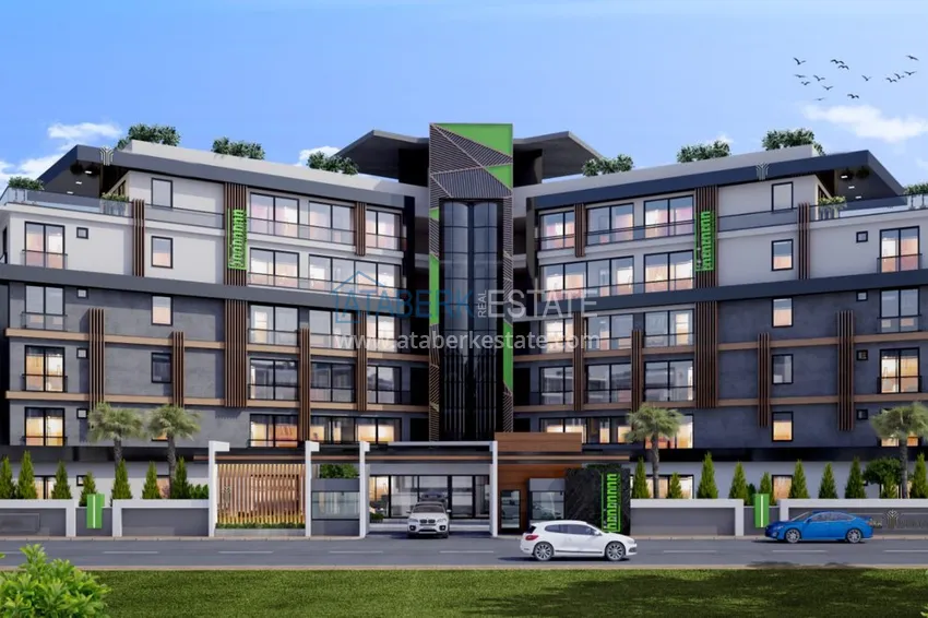 Новый проект шикарного жилого комплекса в Анталии от крупного застройщика  5 