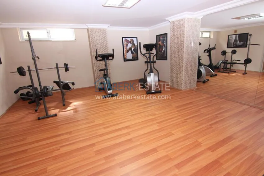 Квартира в Махмутларе на первой береговой в комплексе с большой ухоженной территорией  6 