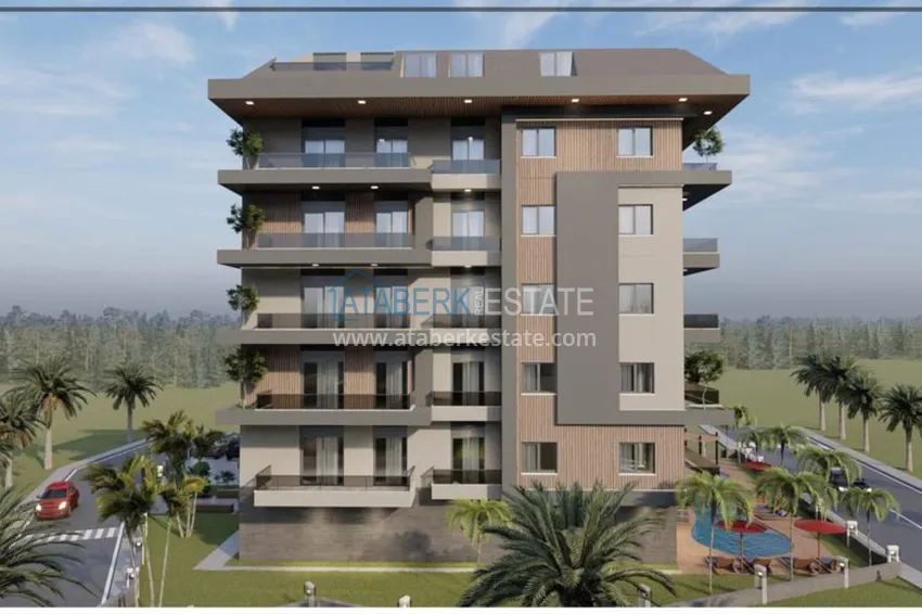 Квартиры в Джикджилли от инвестора в строящемся комплексе  5 