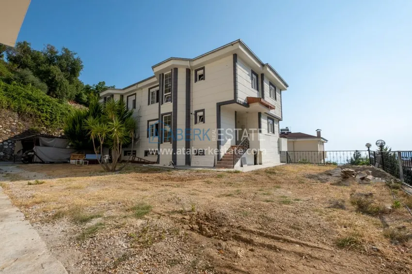 Вилла в горах - Алания район Бекташ с исключительным панорамным видом  5 