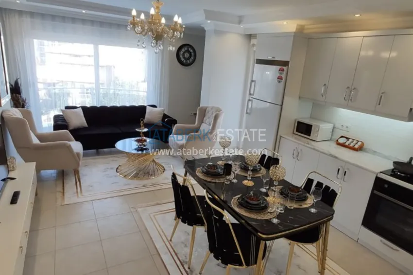 Приобрести Квартира в Махмутларе трехкомнатная с современным интерьером  5 