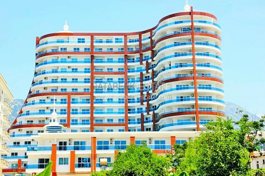 Квартира в Махмутларе двухкомнатная с мебелью, вид на горы  1 