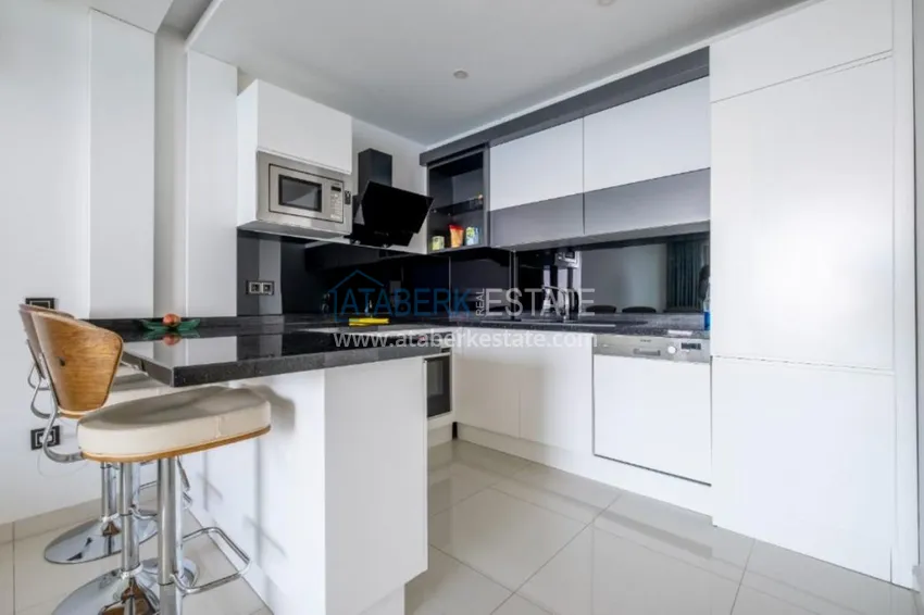 Приобрести Квартира в Каргыджаке меблированная с открытым панорамным видом на море 5 