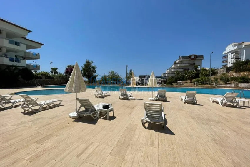 Садовый дуплекс в районе Конаклы Алания в элитной резиденции 6 