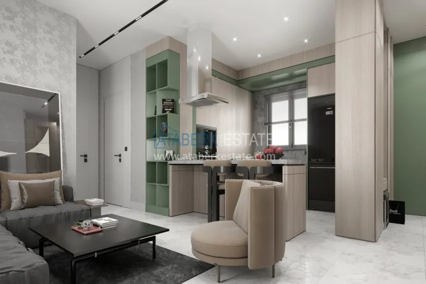 Приобрести Новый проект шикарного жилого комплекса в Анталии от крупного застройщика  9 