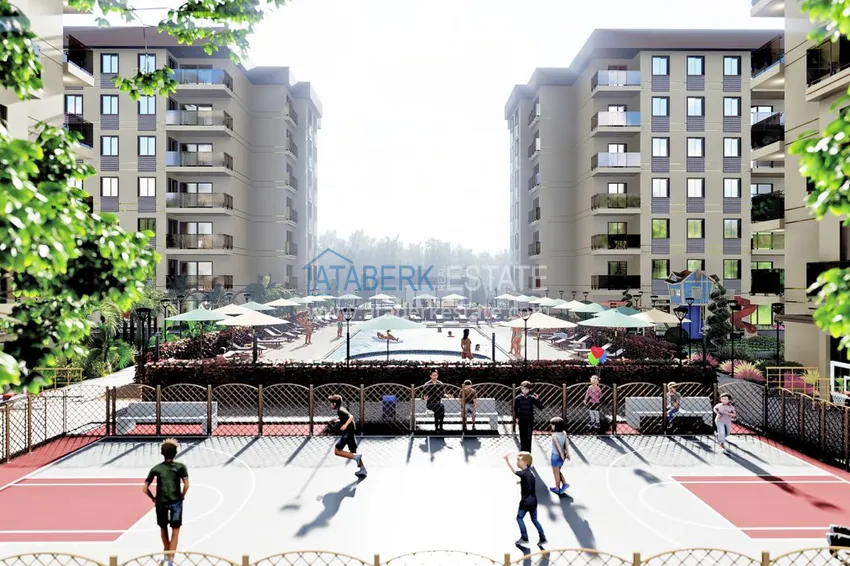 Квартиры в Анталии Кепез в новом комплексе от застройщика 7 