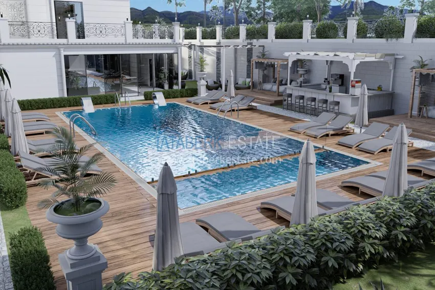 Проект нового многоквартирного жилого комплекса в Махмутларе – центр 7 