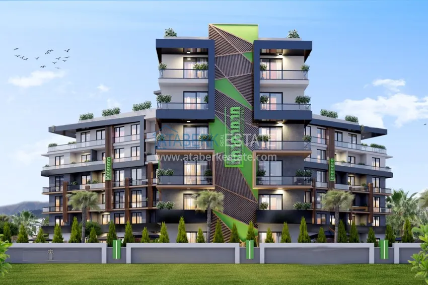 Новый проект шикарного жилого комплекса в Анталии от крупного застройщика  6 