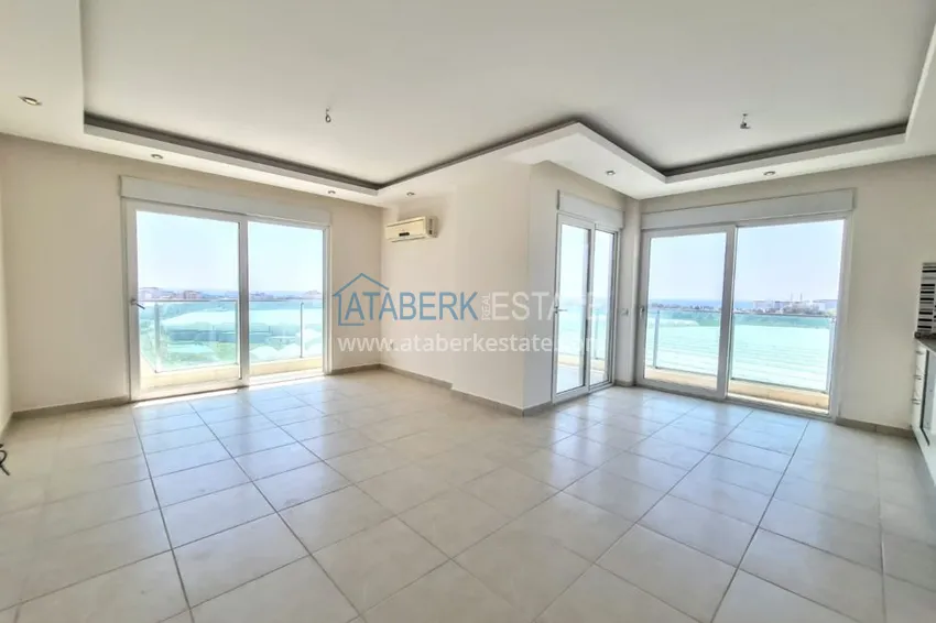 Приобрести Квартира в Авсалларе трехкомнатная с видом на море в шикарном комплексе  6 