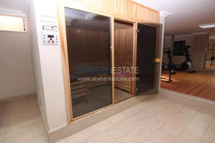 Квартира в Махмутларе на первой береговой в комплексе с большой ухоженной территорией  7 