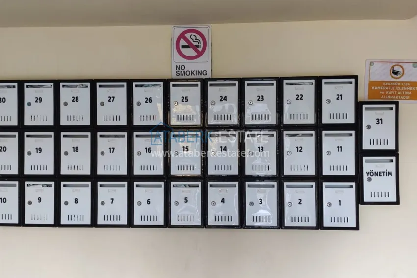 Квартира в Махмутларе трехкомнатная с современным интерьером  7 