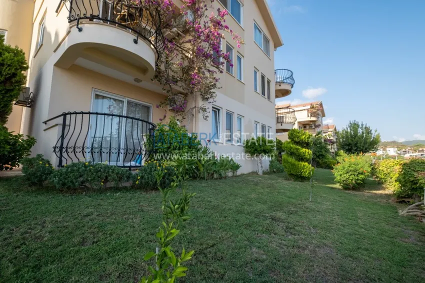 Квартира в Махмутларе меблированная 3 спальни открытый панорамный вид  6 