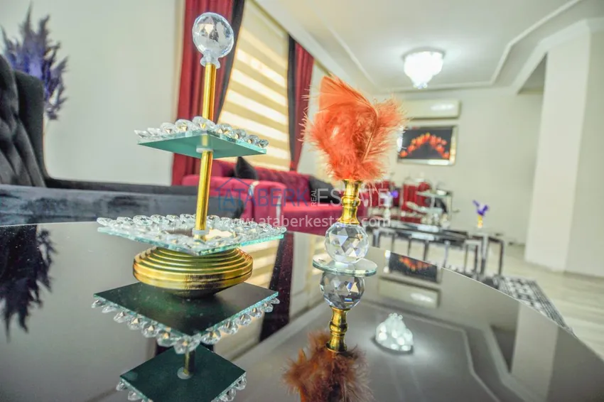 Приобрести Квартира в Махмутларе с мебелью, застекленным балконом  9 