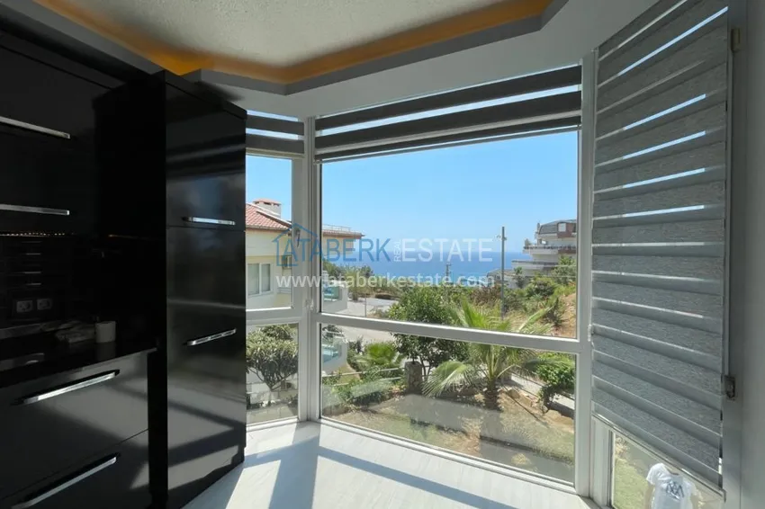 Приобрести Садовый дуплекс в районе Конаклы Алания в элитной резиденции 9 