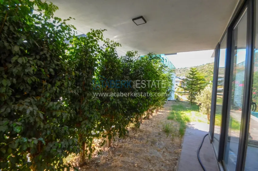 Вилла в Алании район Тепе с чистовой отделкой и панорамным видом  7 