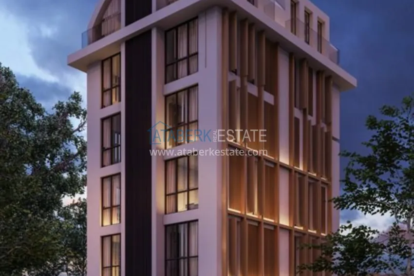 Выгодный проект жилого комплекса в Алании для инвестиций 7 