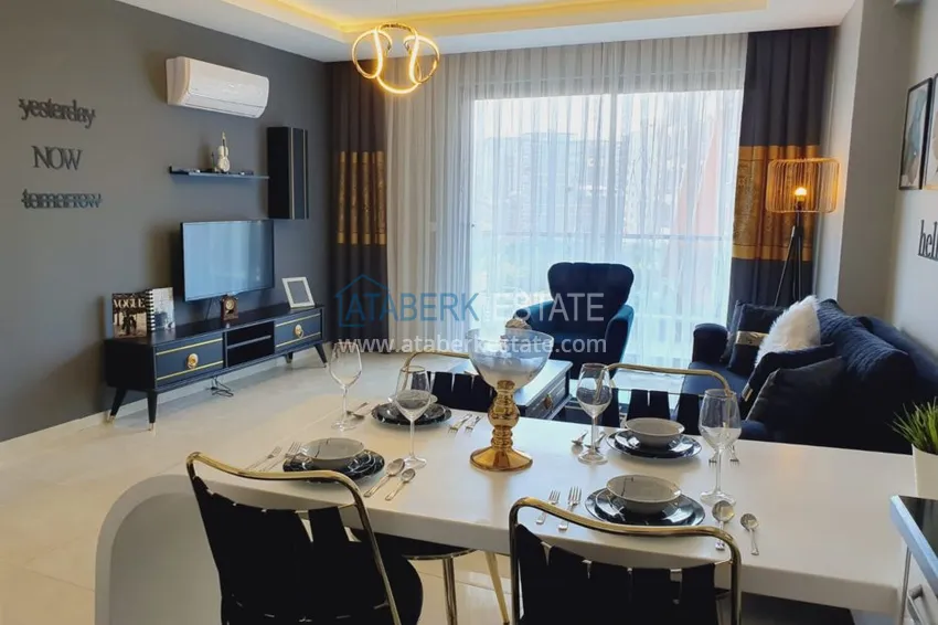 Приобрести Квартира в Махмутларе с мебелью в комфортабельном комплекс  8 