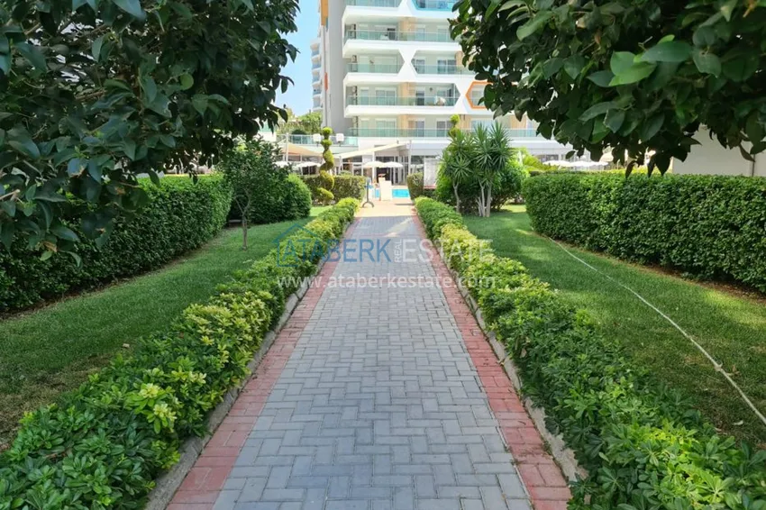 Квартира в Авсалларе трехкомнатная с видом на море в шикарном комплексе  9 