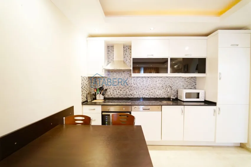 Приобрести Квартира в Махмутларе двухкомнатная с мебелью в комплексе рядом с морем 7 