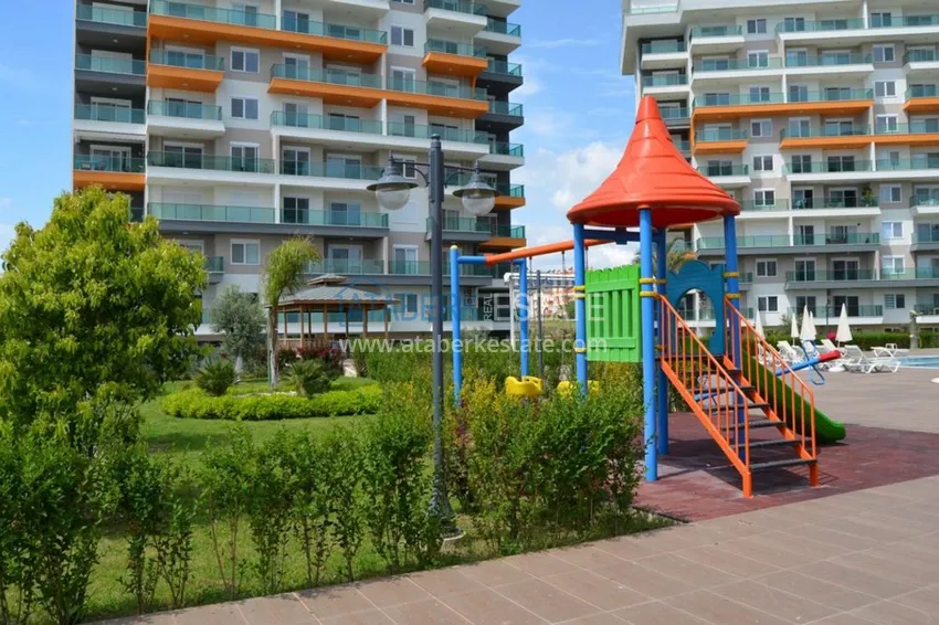 Квартира в Авсалларе просторная, двухкомнатная с чистовой отделкой  8 