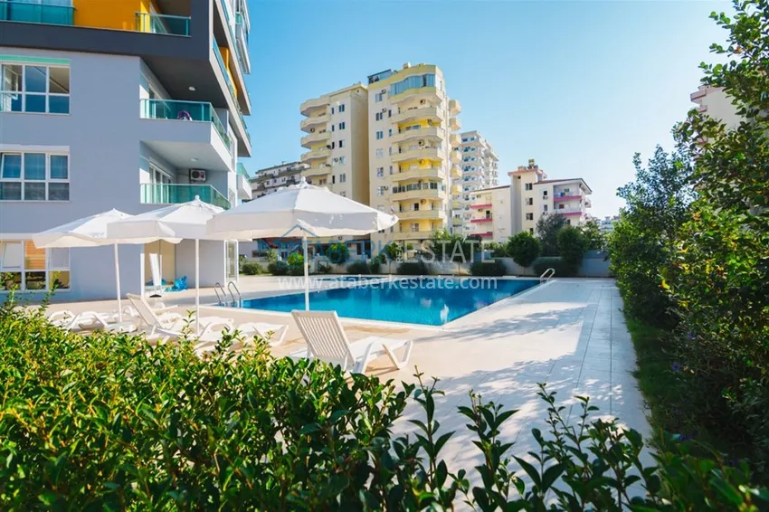 Квартира меблированная в молодом современном комплексе,Алания, Махмутлар 7 