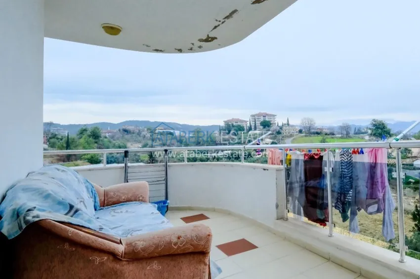 Приобрести Квартира в Авсалларе трехкомнатная с мебелью, отдельной кухней и видом на горы 7 