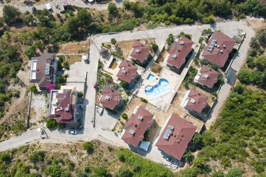 Вилла в горах - Алания район Бекташ с исключительным панорамным видом  7 