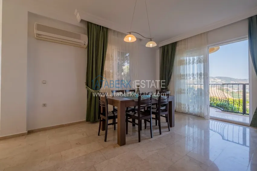 Приобрести Квартира в Махмутларе меблированная 3 спальни открытый панорамный вид  7 