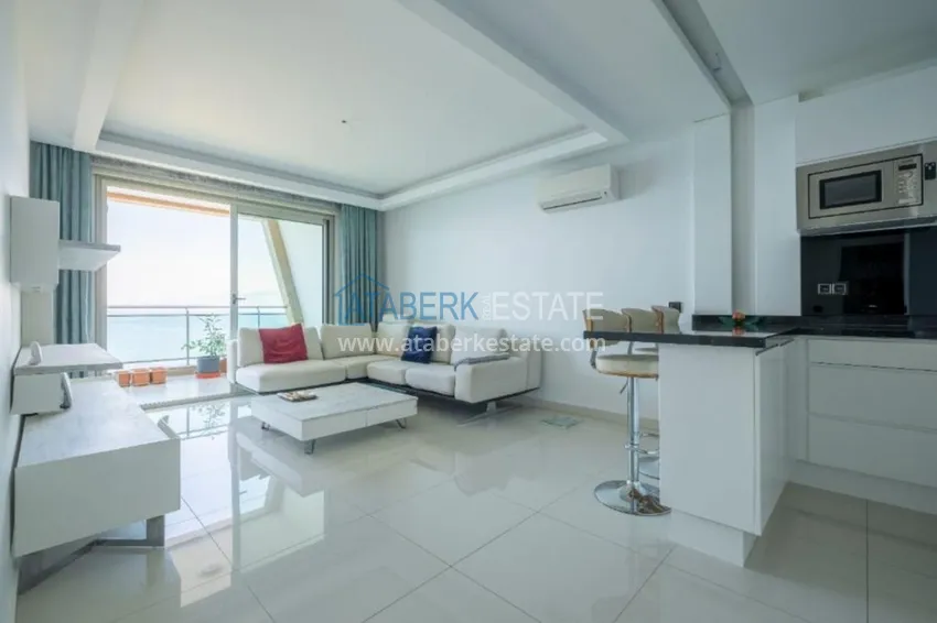 Приобрести Квартира в Каргыджаке меблированная с открытым панорамным видом на море 7 