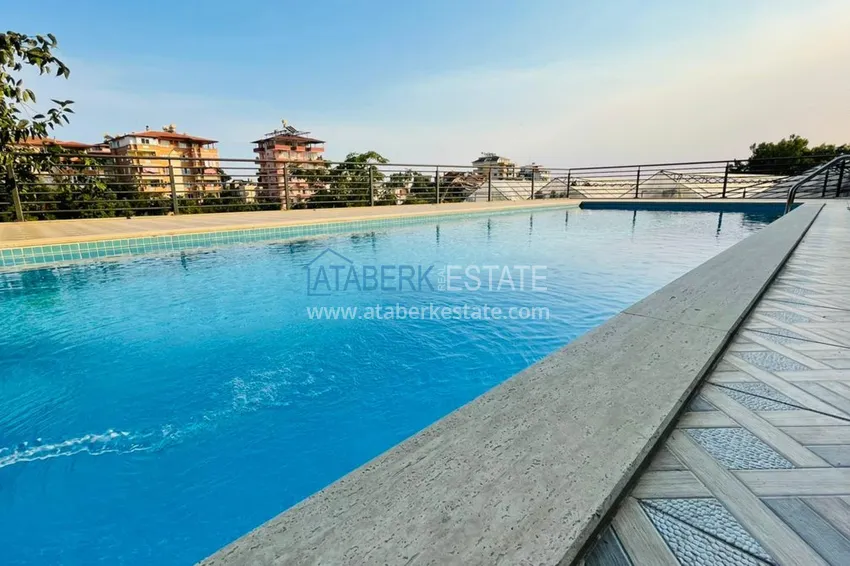 Пентхаус в Кестеле с отдельной кухней, мебелью, видом на море и горы  9 