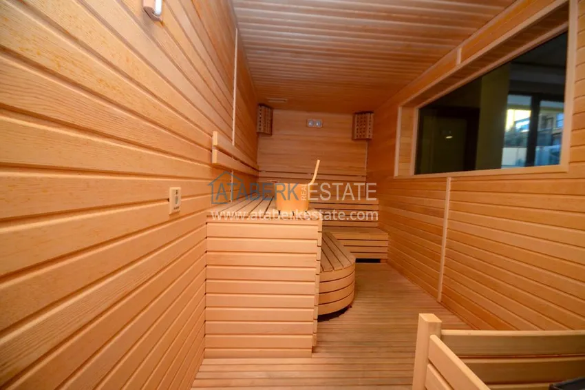 Квартира в центре Аланьи двухкомнатная, меблированная 9 