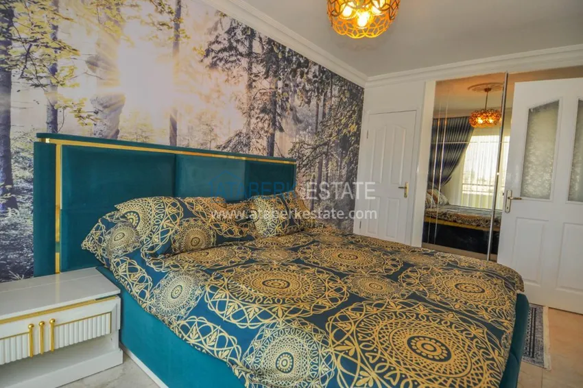 Приобрести Большая квартира в Махмутларе с мебелью, частичным видом на море  9 