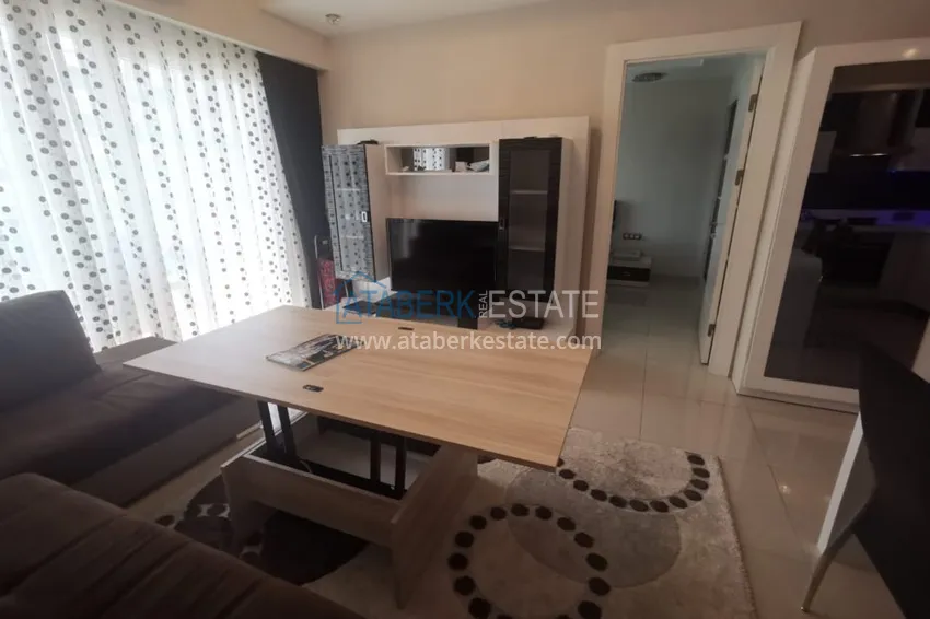 Приобрести Аренда квартиры в Алании, Махмутлар в престижном комплексе с частным пляжем А156  9 