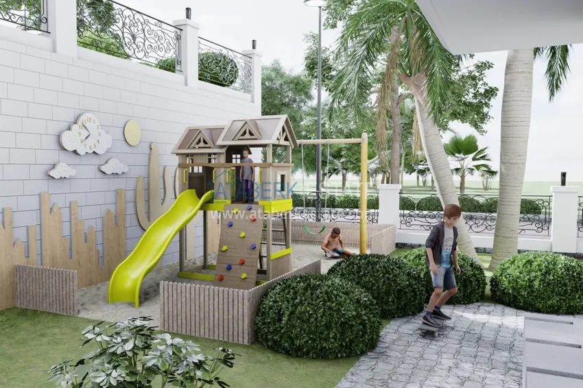 Проект нового многоквартирного жилого комплекса в Махмутларе – центр 9 